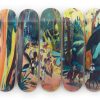 Jules-De-Balincourt-Skateboards jules-de-balincourt-skateboards | Expats Ticos And Gringos, Hand-Signed - Jules De Balincourt X The Skateroom