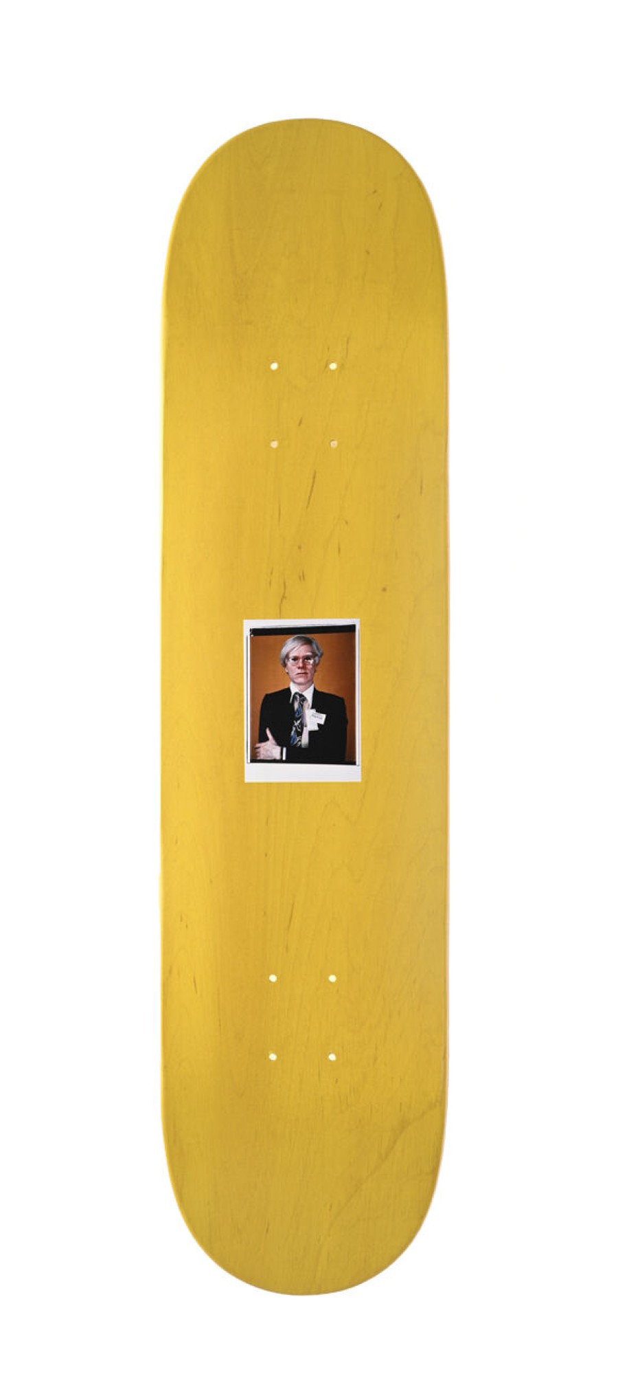 Andy-Warhol-Skateboards andy-warhol-skateboards | Andy Warhol Self-Portraits (Yellow - 16) X The Skateroom