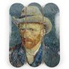 Vincent-Van-Gogh-Skateboards vincent-van-gogh-skateboards | Self-Portrait With Grey Felt Hat Triptych The Skateroom X Van Gogh