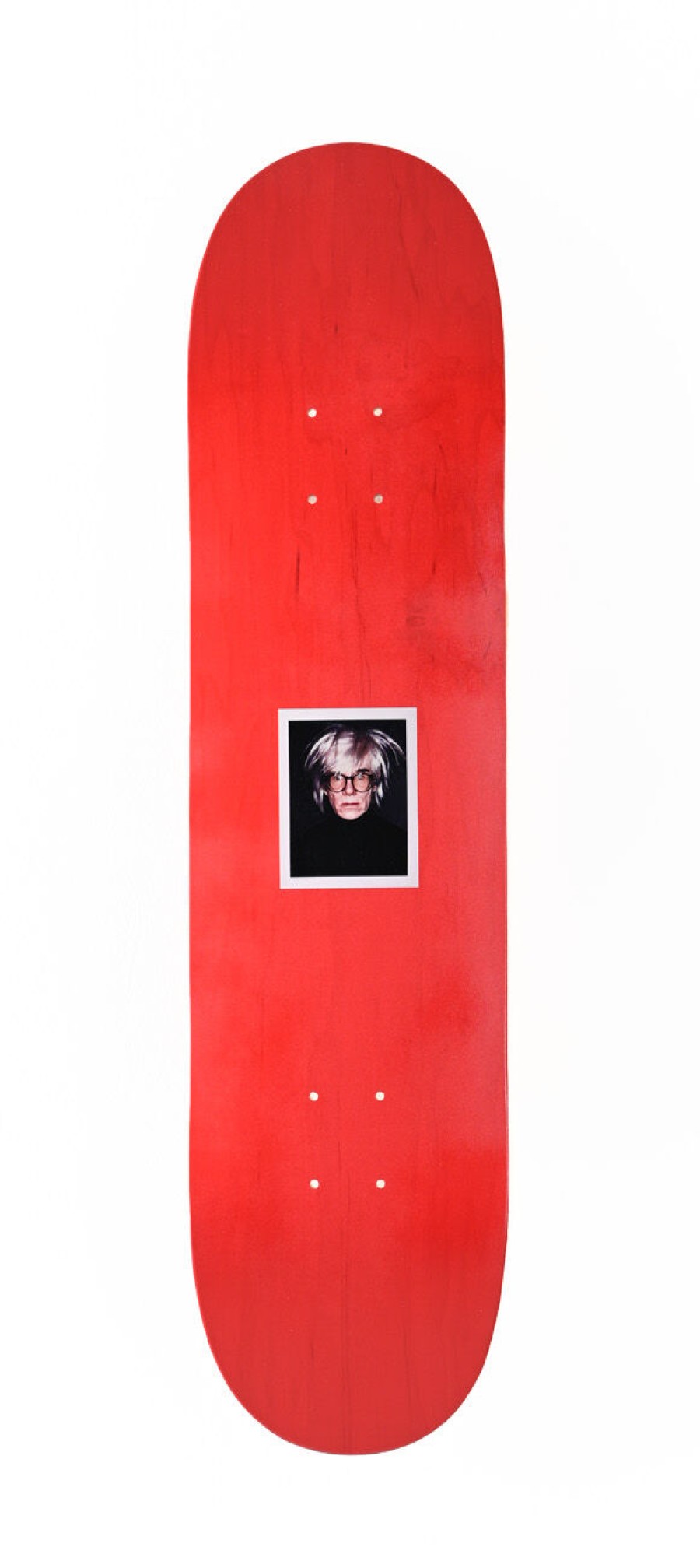 Andy-Warhol-Skateboards andy-warhol-skateboards | Andy Warhol Self-Portraits (Red - 11) X The Skateroom