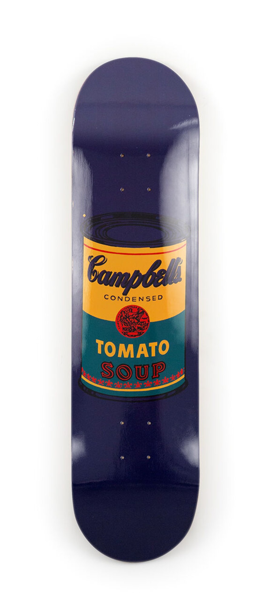 Andy-Warhol-Skateboards andy-warhol-skateboards | Colored Campbell'S Soup Teal - Andy Warhol - The Skateroom