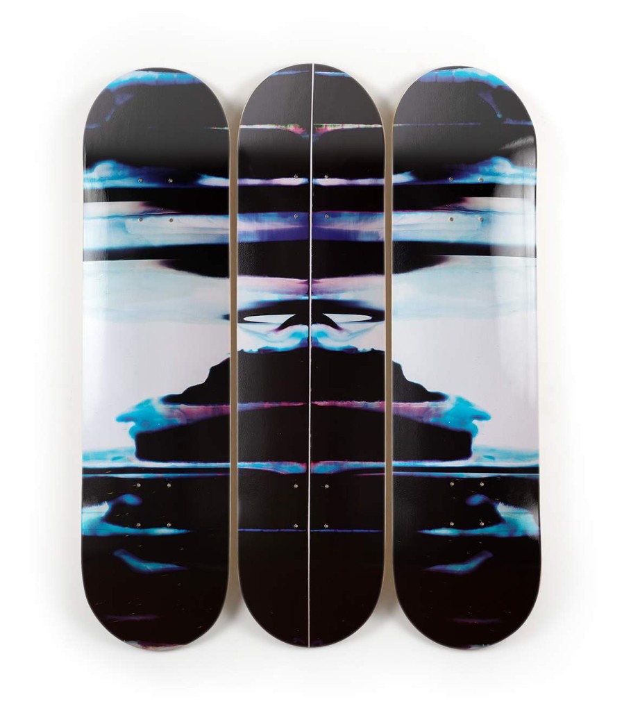 Walead-Beshty-Skateboards walead-beshty-skateboards | The Skateroom Inverted Ra4 By Walead Beshty