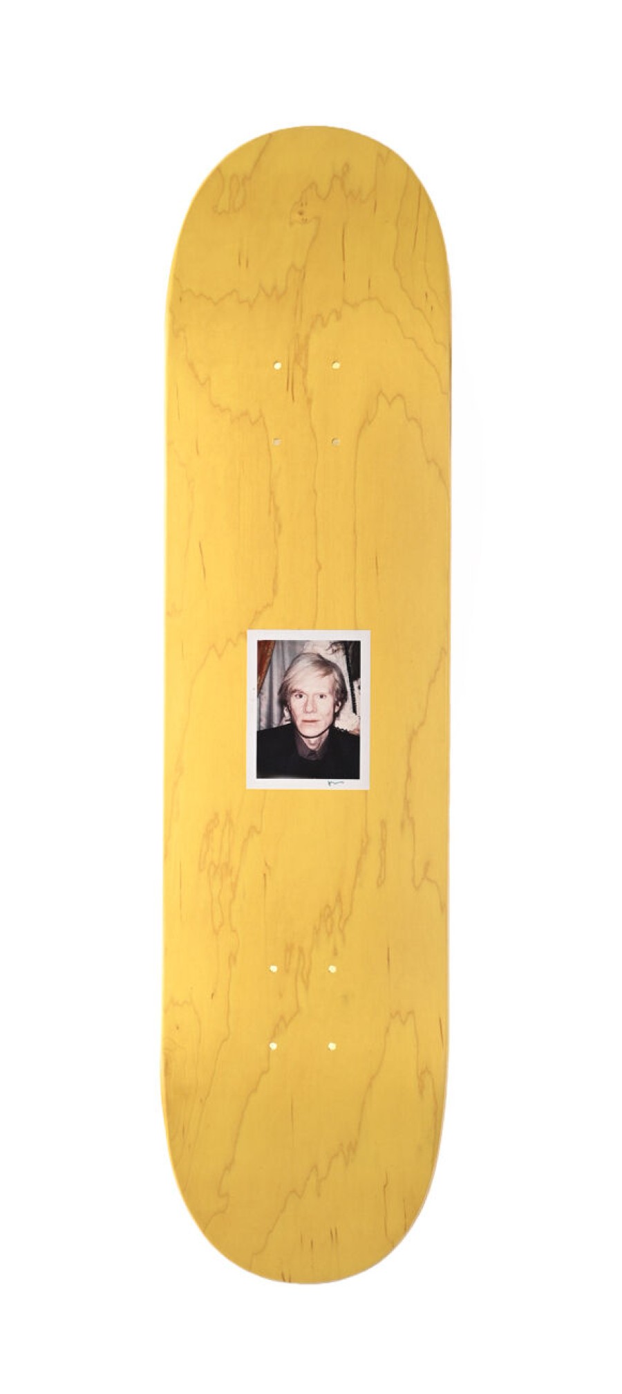 Andy-Warhol-Skateboards andy-warhol-skateboards | Andy Warhol Self-Portraits (Yellow - 08) X The Skateroom