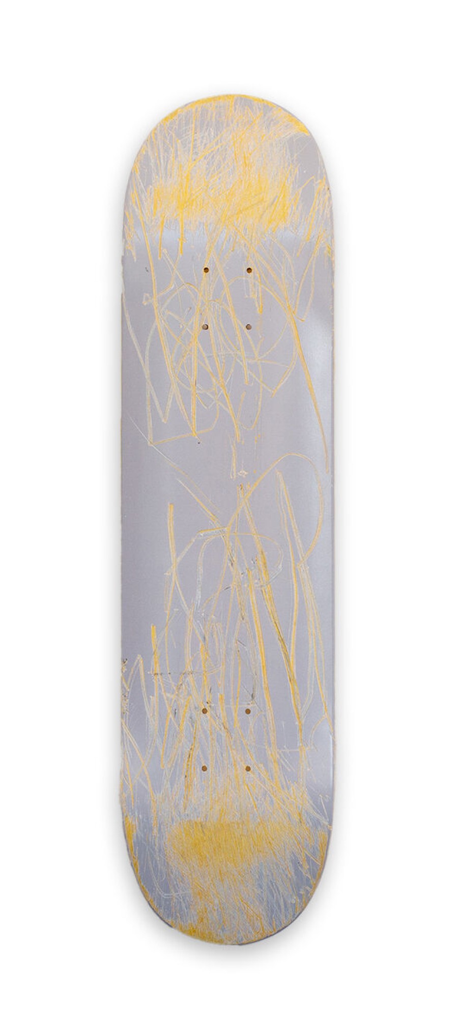 Marc-Leschelier-Skateboards marc-leschelier-skateboards | Shred 14 (Light Grey) - Original Artwork - Marc Leschelier X The Skateroom