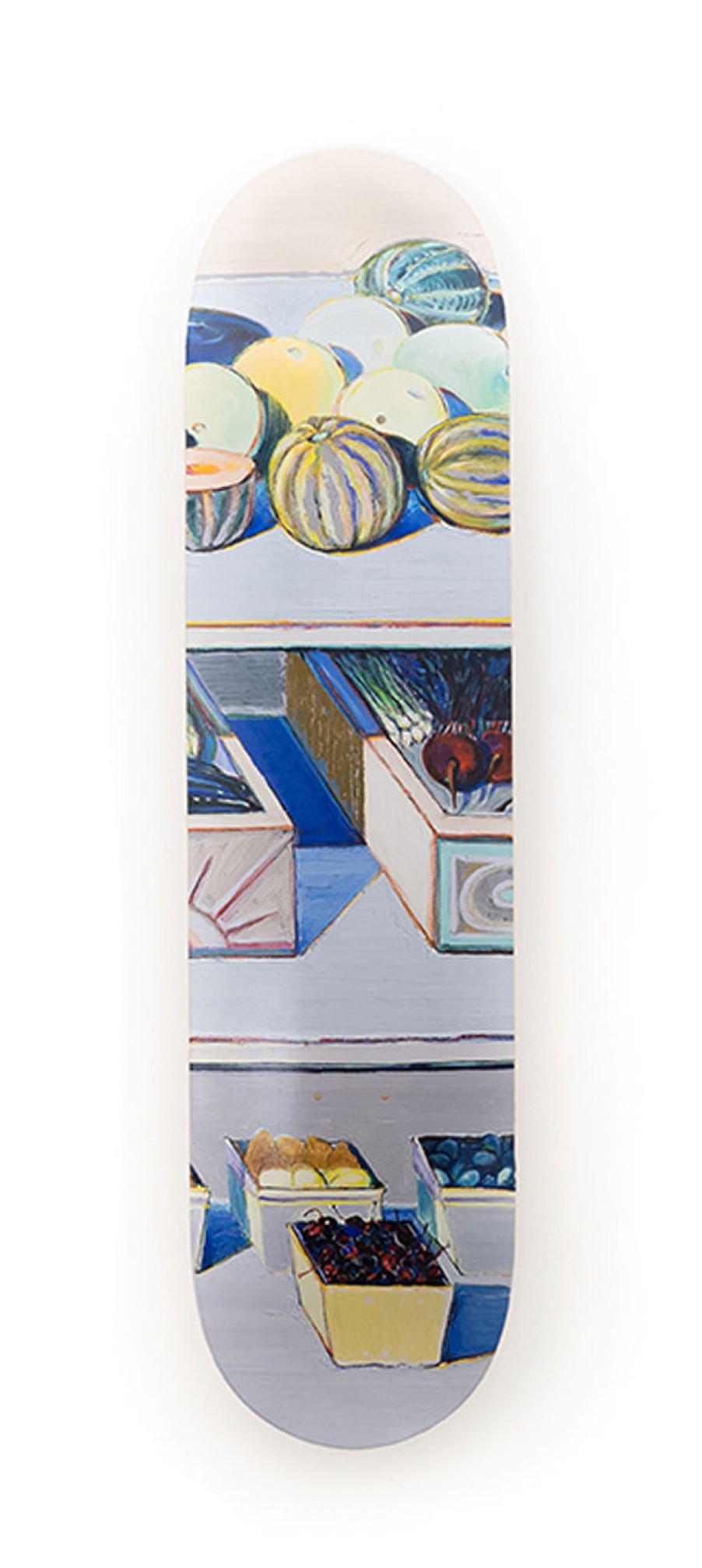 Wayne-Thiebaud-Skateboards wayne-thiebaud-skateboards | Fruits, Vegetables, Melons - Wayne Thiebaud X The Skateroom