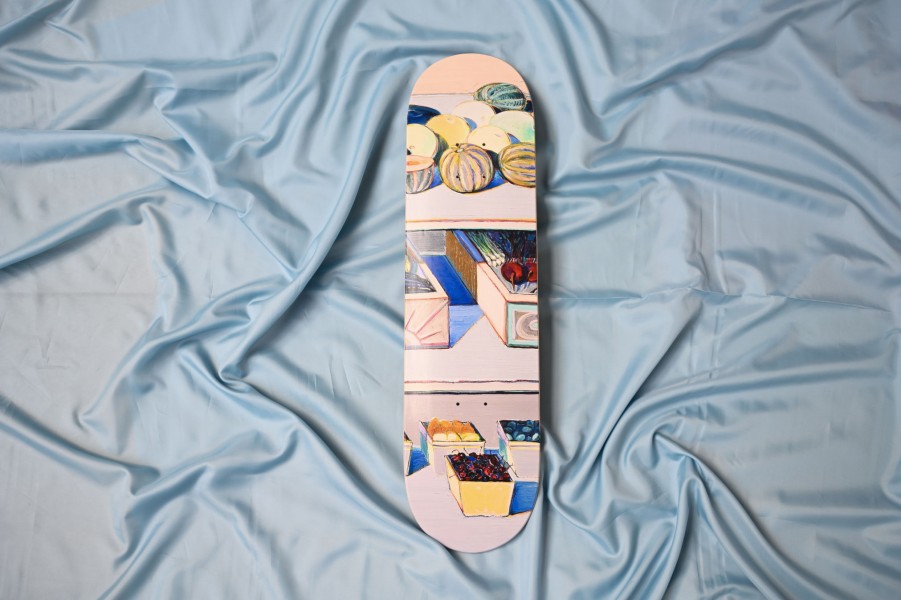 Wayne-Thiebaud-Skateboards wayne-thiebaud-skateboards | Fruits, Vegetables, Melons - Wayne Thiebaud X The Skateroom