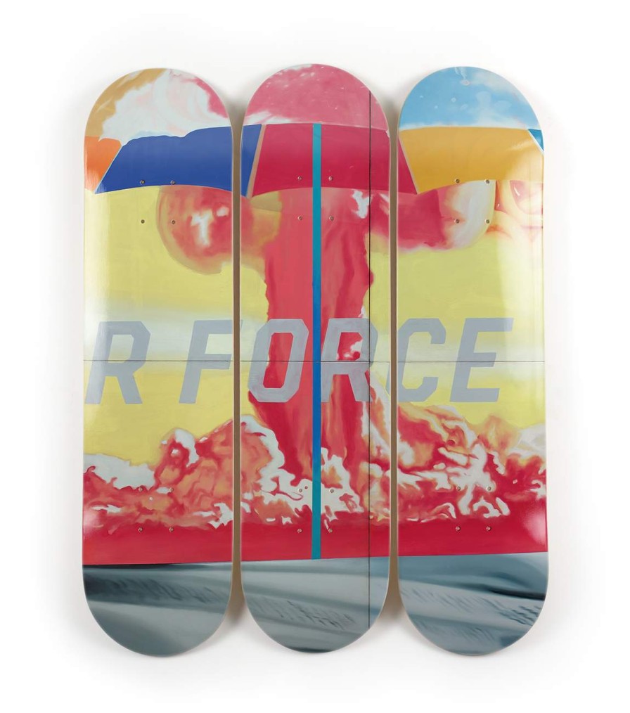 James-Rosenquist-Skateboards james-rosenquist-skateboards | F-111 Triptych B (Atom) - James Rosenquist The Skateroom