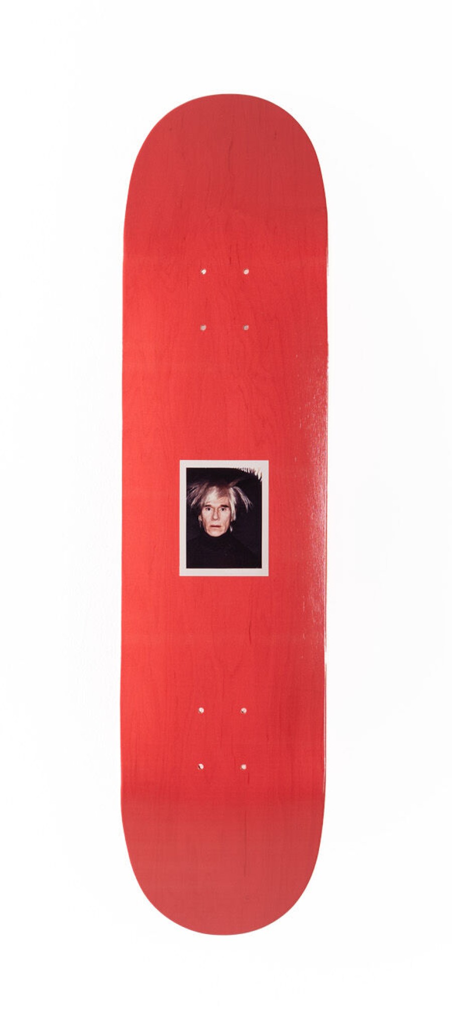 Andy-Warhol-Skateboards andy-warhol-skateboards | Andy Warhol Self-Portraits (Red - 18) X The Skateroom