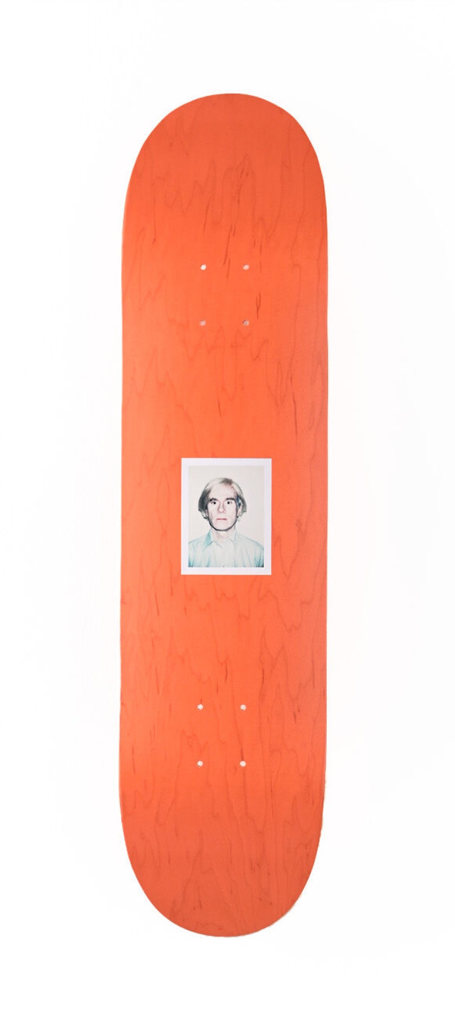 Andy-Warhol-Skateboards andy-warhol-skateboards | Andy Warhol Self-Portraits (Orange - 03) X The Skateroom