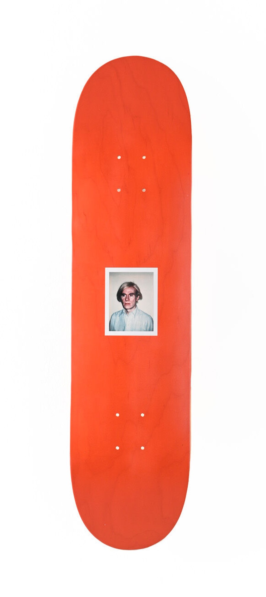 Andy-Warhol-Skateboards andy-warhol-skateboards | Andy Warhol Self-Portraits (Orange - 02) X The Skateroom