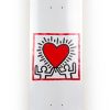 Keith-Haring-Skateboards keith-haring-skateboards | Keith Haring - Heart Skateboard Art Wall X The Skateroom