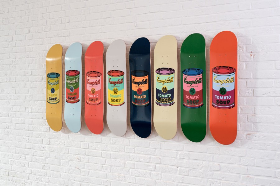 Andy-Warhol-Skateboards andy-warhol-skateboards | Colored Campbell'S Soup Red - Andy Warhol The Skateroom