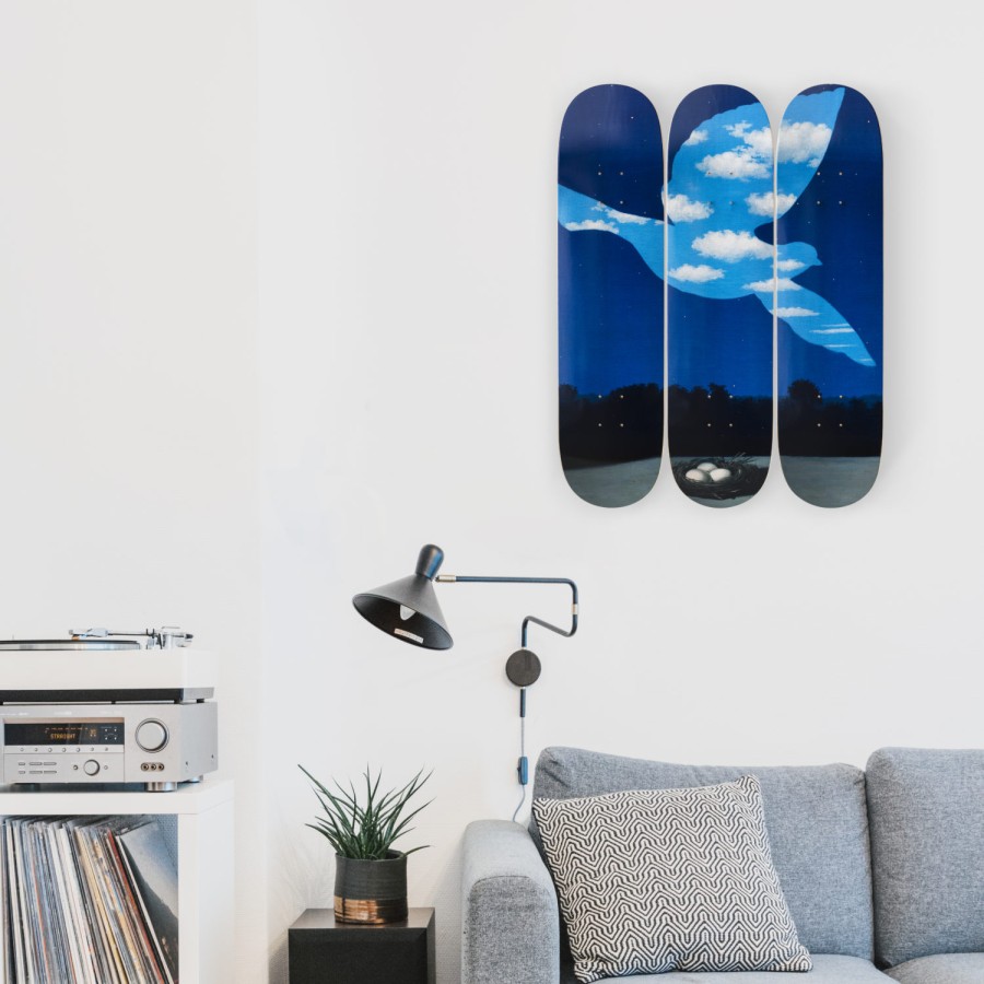 Rene-Magritte-Skateboards rene-magritte-skateboards | Le Retour - Rene Magritte The Skateroom