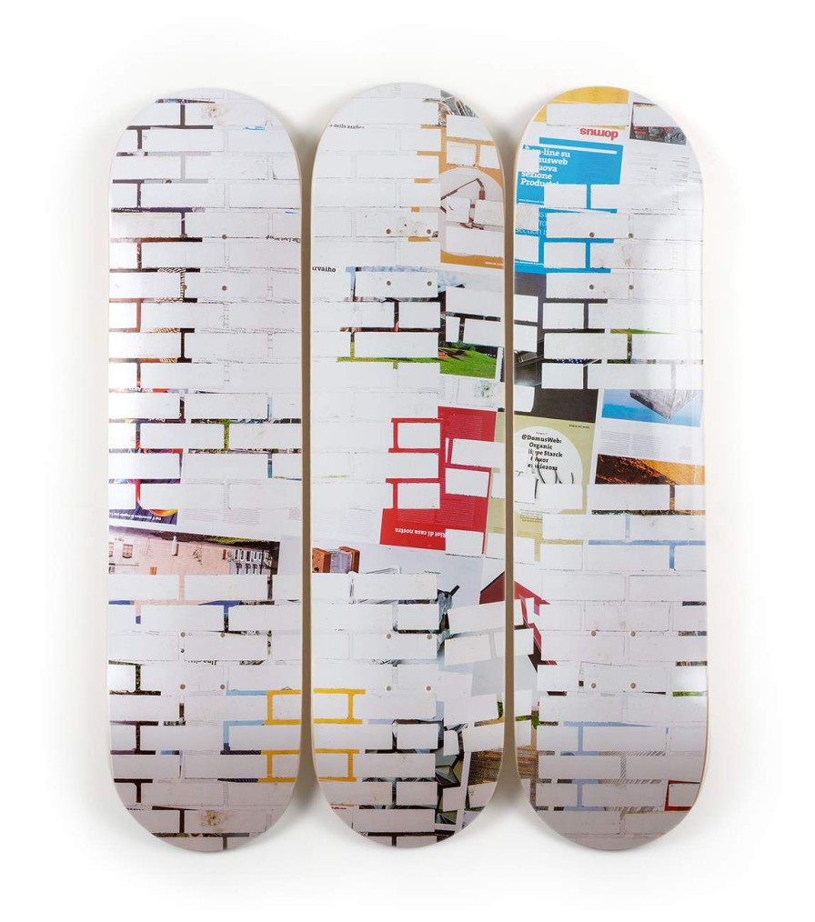 Kelley-Walker-Skateboards kelley-walker-skateboards | White Bricks - Hand Signed By Kelley Walker The Skateroom