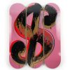 Andy-Warhol-Skateboards andy-warhol-skateboards | Dollar Sign Pink Triptych - Andy Warhol X The Skateroom