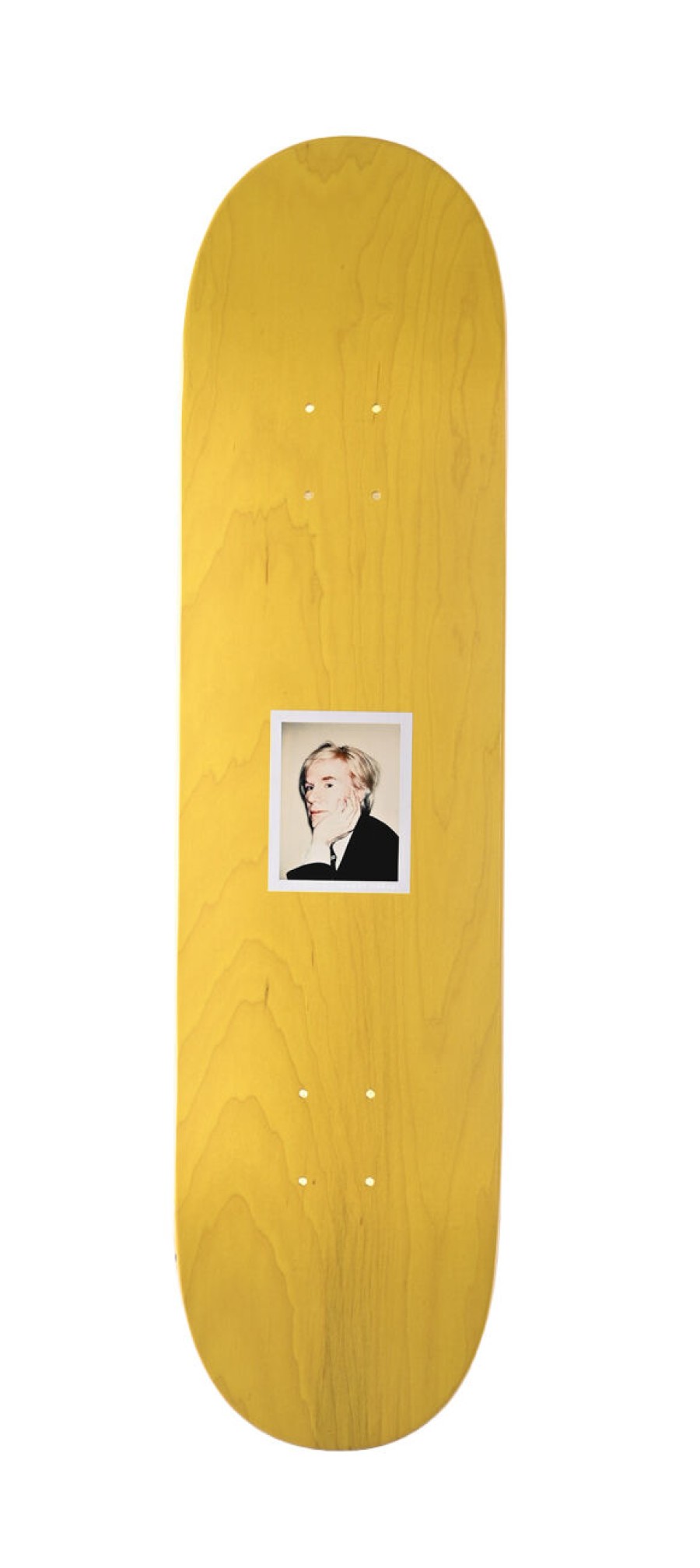 Andy-Warhol-Skateboards andy-warhol-skateboards | Andy Warhol Self-Portraits (Yellow - 06) X The Skateroom