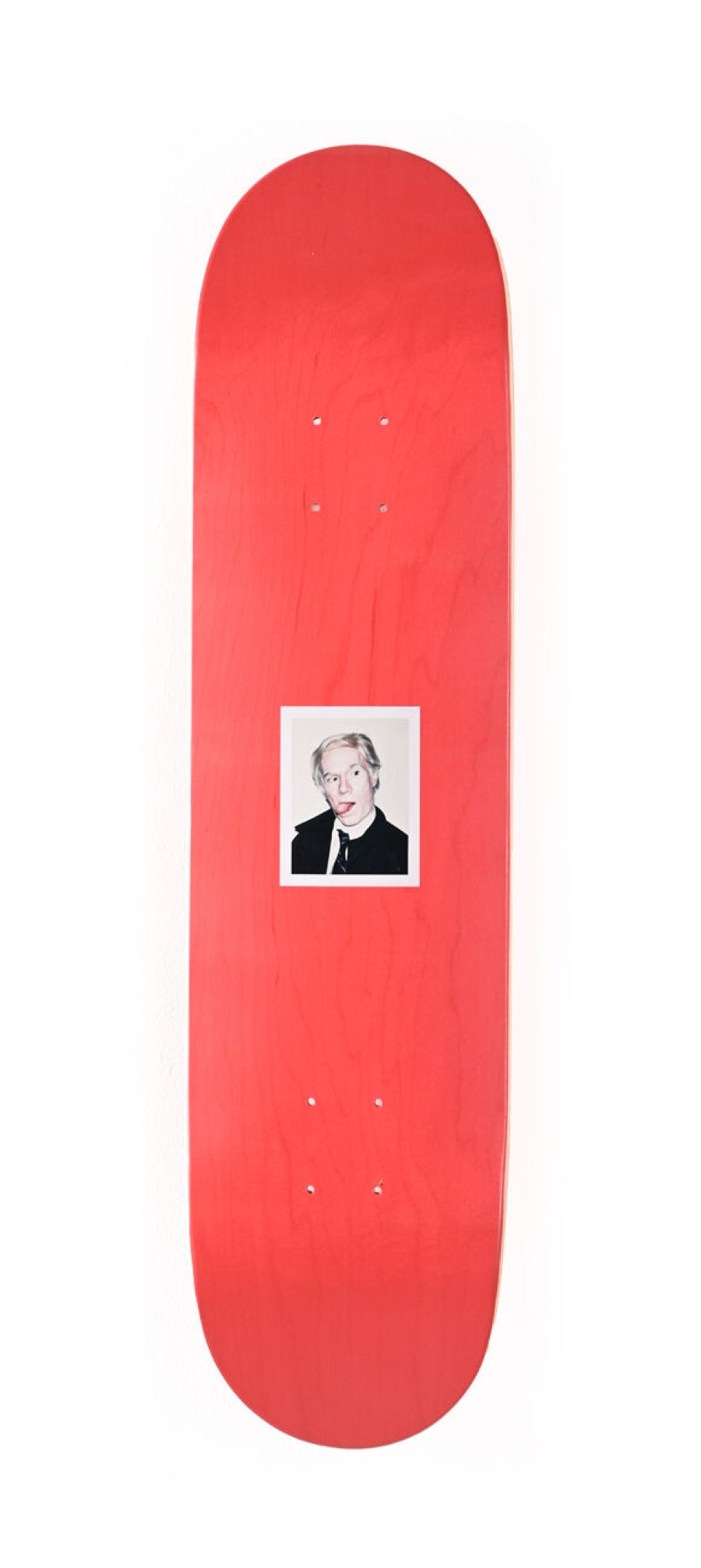 Andy-Warhol-Skateboards andy-warhol-skateboards | Andy Warhol Self-Portraits (Red - 02) X The Skateroom