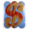 Andy-Warhol-Skateboards andy-warhol-skateboards | Dollar Sign Blue Triptych - Andy Warhol X The Skateroom