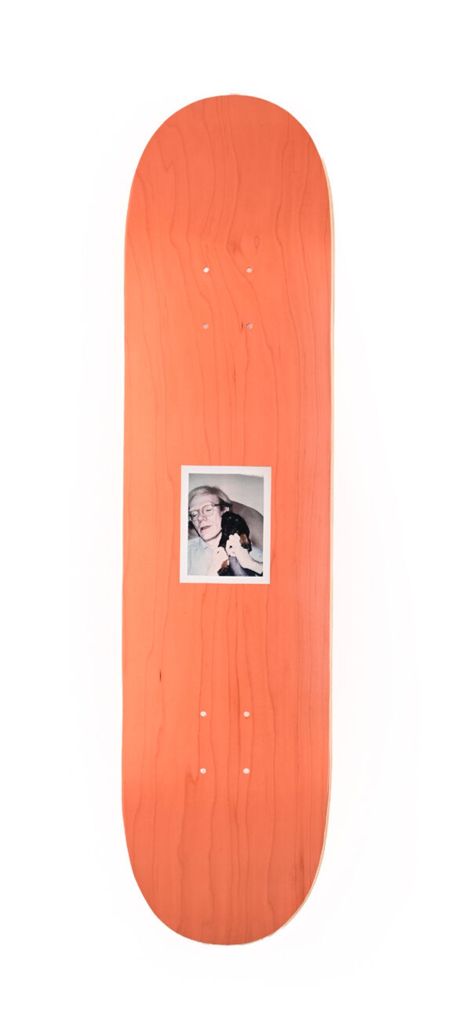 Andy-Warhol-Skateboards andy-warhol-skateboards | Andy Warhol Self-Portraits (Orange - 04) X The Skateroom