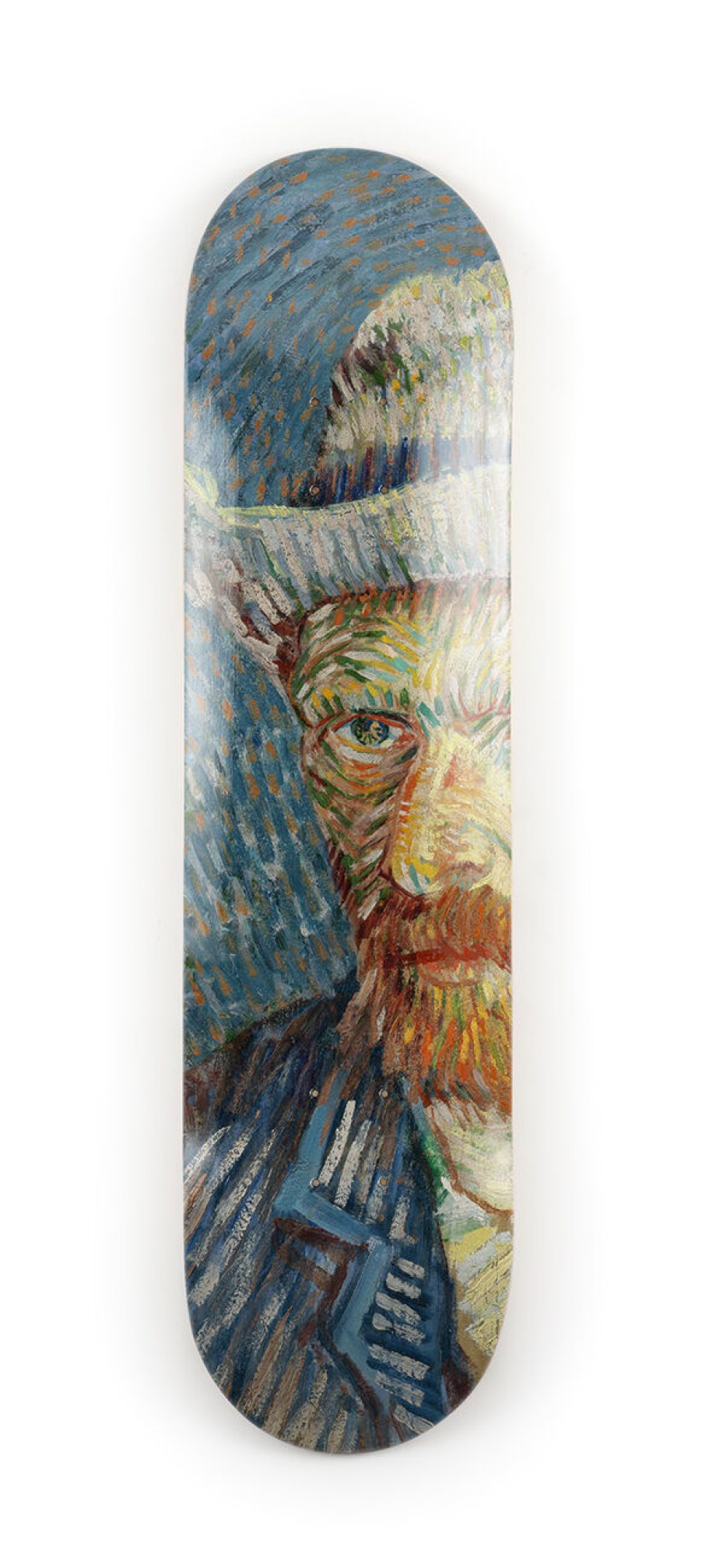 Vincent-Van-Gogh-Skateboards vincent-van-gogh-skateboards | Self-Portrait With Grey Felt Hat Solo Edition The Skateroom X Van Gogh