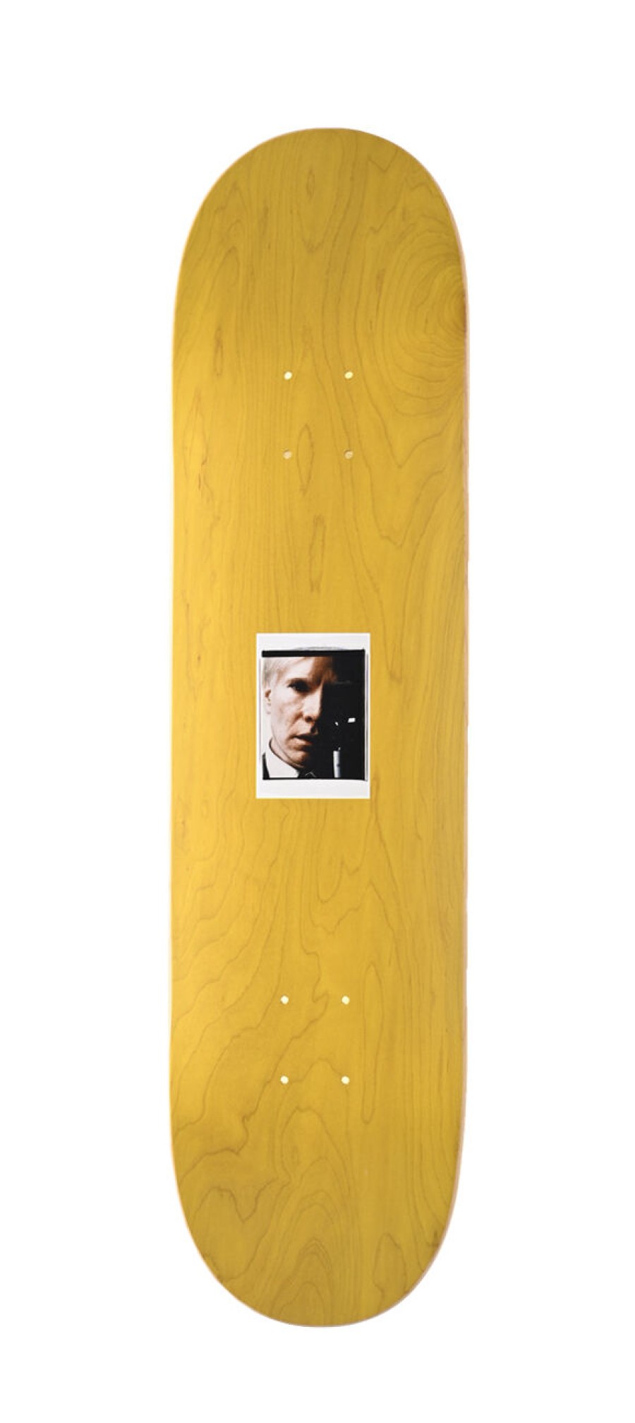 Andy-Warhol-Skateboards andy-warhol-skateboards | Andy Warhol Self-Portraits (Yellow - 15) X The Skateroom