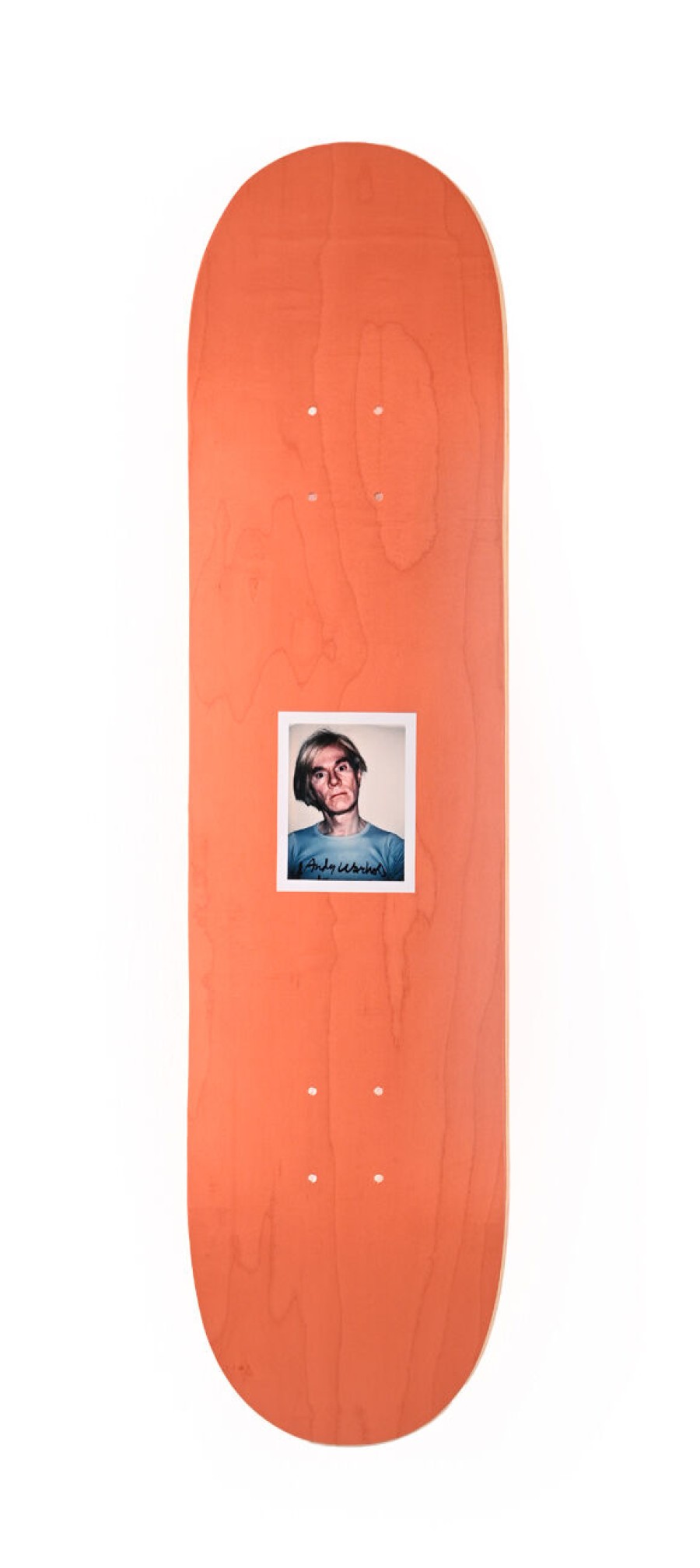 Andy-Warhol-Skateboards andy-warhol-skateboards | Andy Warhol Self-Portraits (Orange - 05) X The Skateroom