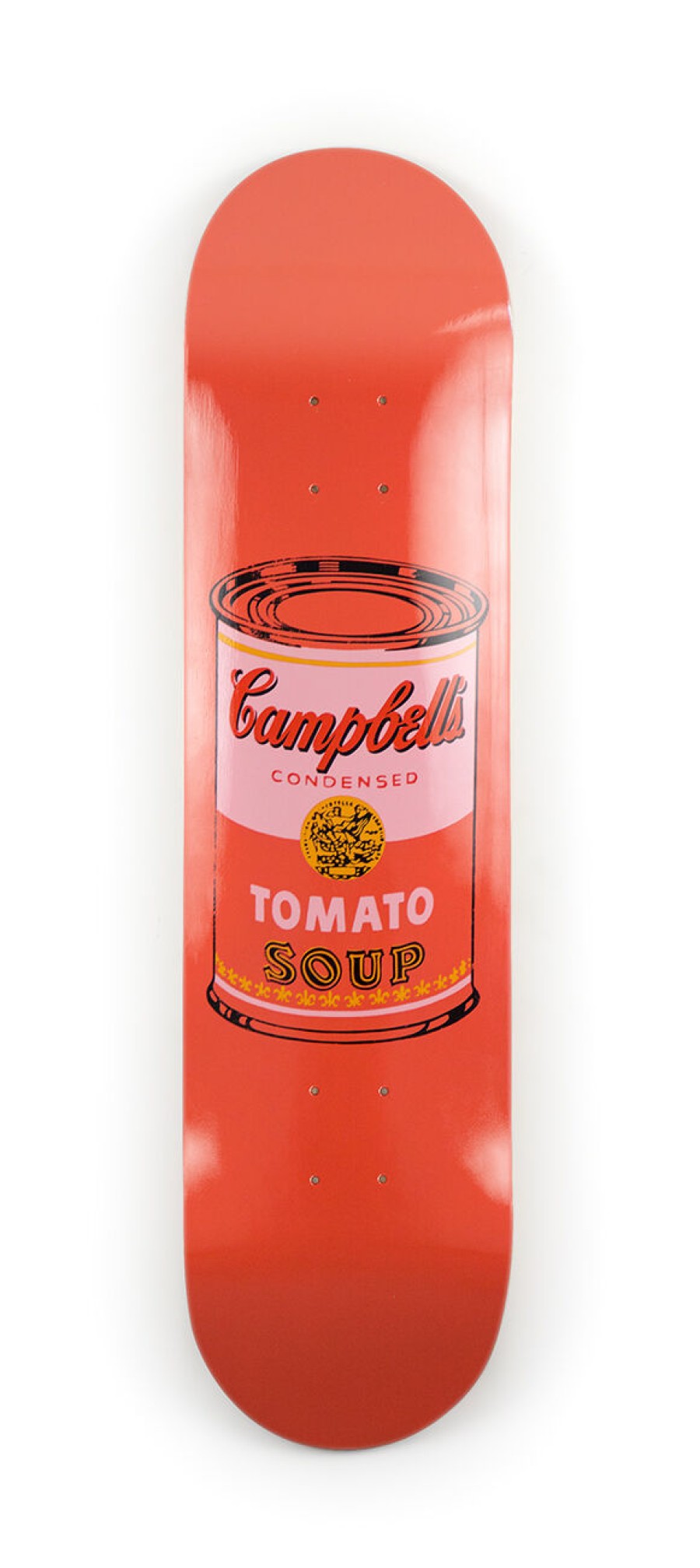 Andy-Warhol-Skateboards andy-warhol-skateboards | Andy Warhol - Colored Campbell'S Soup Cans Peach X The Skateroom