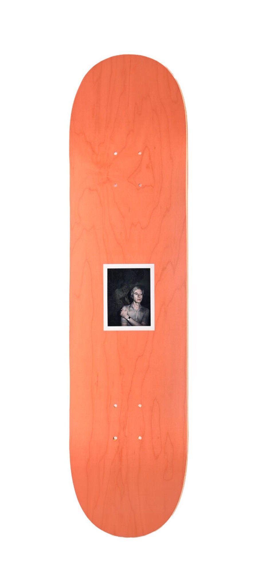 Andy-Warhol-Skateboards andy-warhol-skateboards | Andy Warhol Self-Portraits (Orange - 13) X The Skateroom