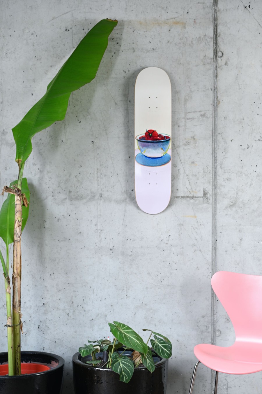 Wayne-Thiebaud-Skateboards wayne-thiebaud-skateboards | Tomato Bowl - Wayne Thiebaud X The Skateroom