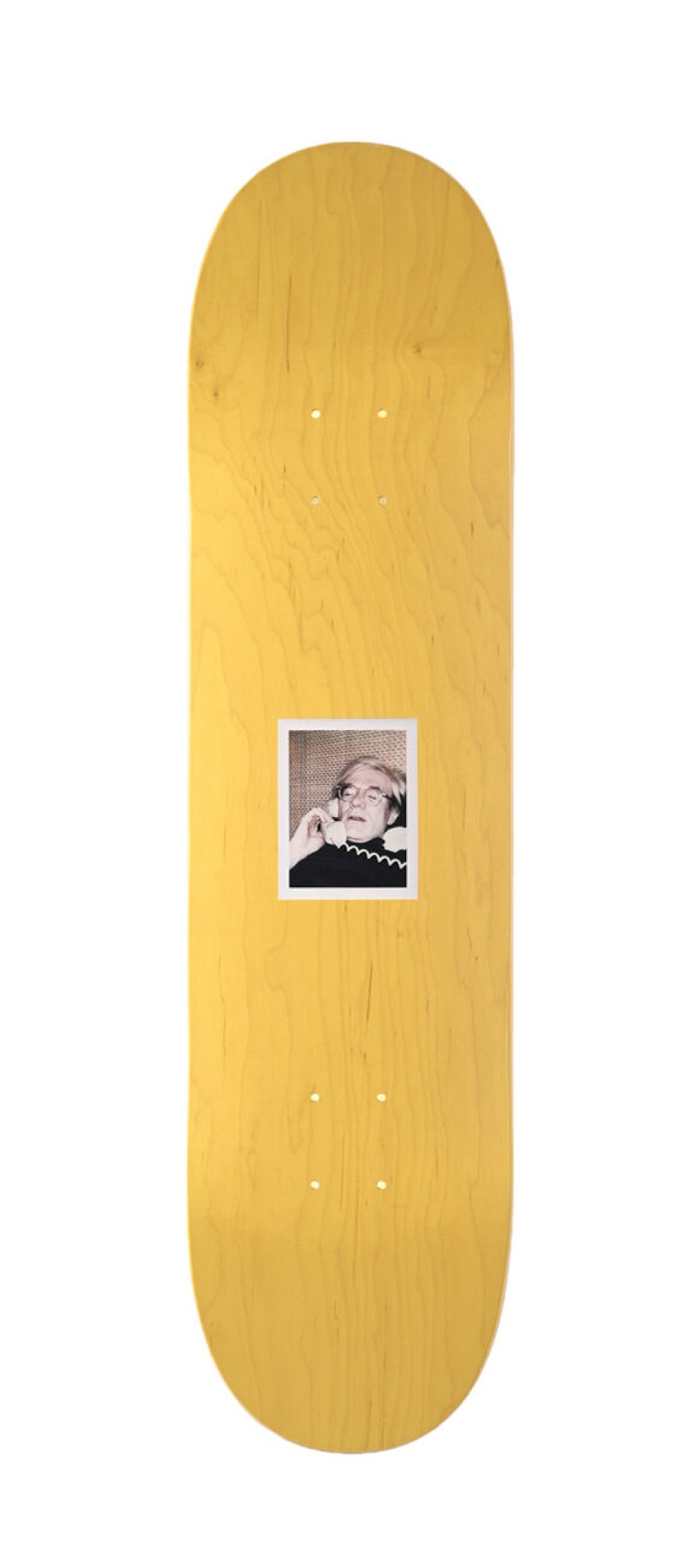 Andy-Warhol-Skateboards andy-warhol-skateboards | Andy Warhol Self-Portraits (Yellow - 04) X The Skateroom