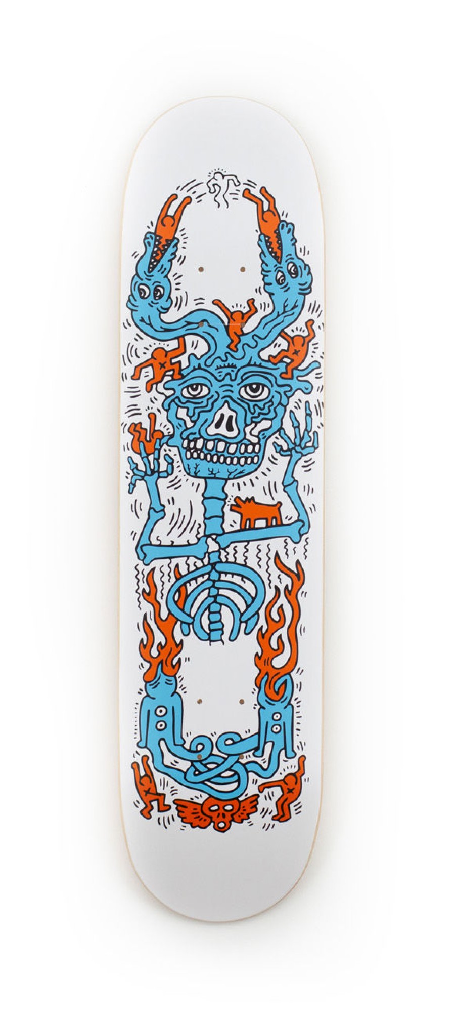 Keith-Haring-Skateboards keith-haring-skateboards | Keith Haring - Untitled (Inferno) X The Skateroom